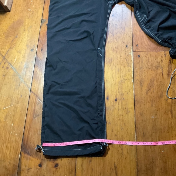 Vintage MacGear Punk Rave Goth Baggy Streetwear Cargo Black pants size Small - Picture 12 of 12